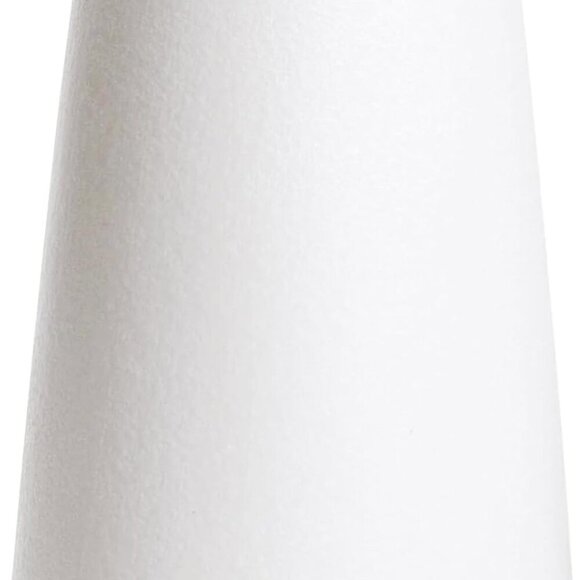 Other - Bright White Vase - 6“ White Ceramic Flower vase, Boho Vases for Pampas Grass, M